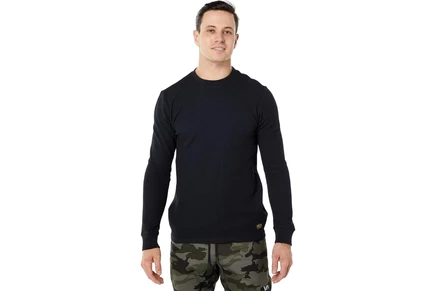Мужской термальный лонгслив RVCA Day Shift, черный