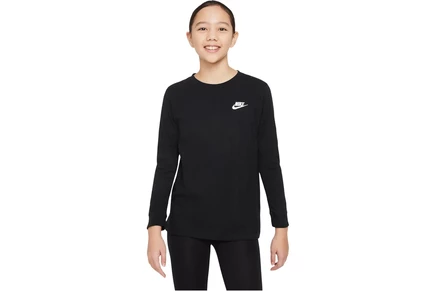 Унисекс лонгслив Nike Kids Sportswear, черная