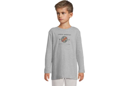 Мужская рубашка Under Armour Kids Outdoor Ocean Tee (Big Kid) mod gray