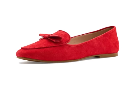 Женские лоферы Cole Haan Payson Soft Bow, замша salsa