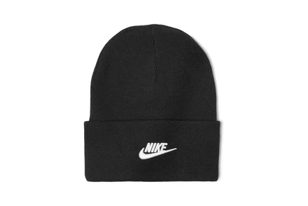 Унисекс шапка Nike Peak Futura, черно-белая