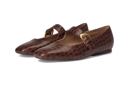 cappuccino croco leather