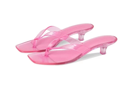 Женские босоножки Steve Madden Tracie на каблуке, розовые