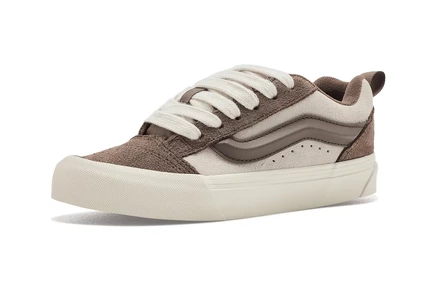 Детские кроссовки Vans Knu Skool, орехово-молочные