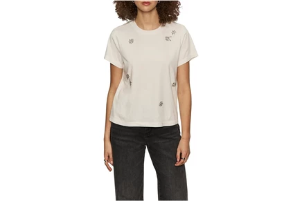 Sanctuary Embellished Tee white