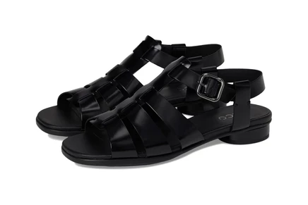 ECCO Sculpted Alba 25 Fisherman Sandal black
