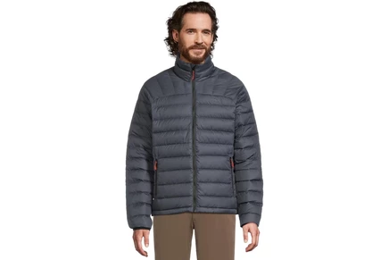 L.L.Bean Down Jacket gunmetal gray