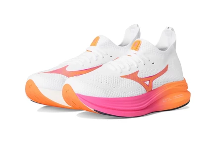 Унисекс кроссовки Mizuno Neo Zen Hanabi, бело-оранжевые
