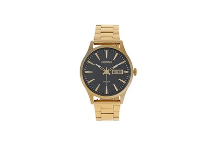 Мужские наручные часы Nixon Sentry Solar Stainless Steel