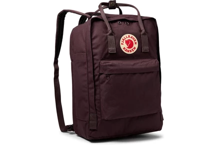 Унисекс рюкзак Fjallraven Kanken Laptop 17″, ежевичный