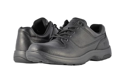 Dunham Windsor Waterproof black waterproof milled leather