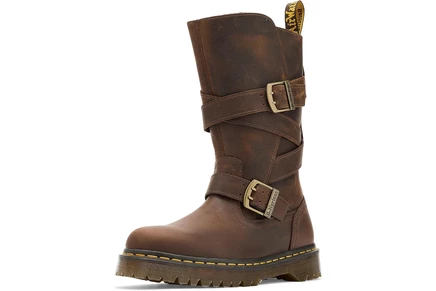 Ботинки Dr Martens Anistone Strap, темно-коричневые
