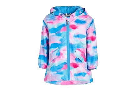 Детская куртка Hatley Kids Sunset Tie Dye, синяя