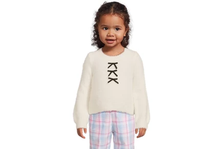 Свитер Janie and Jack Fuzzy Mini Bow Sweater (Infant)