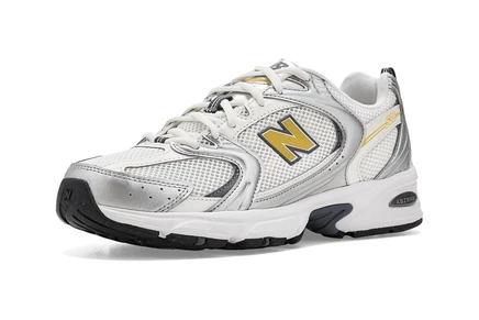Унисекс кроссовки New Balance Classics 530, серебристо-белые