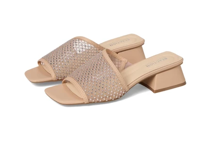 Kenneth Cole Reaction Buenita almond crystal mesh