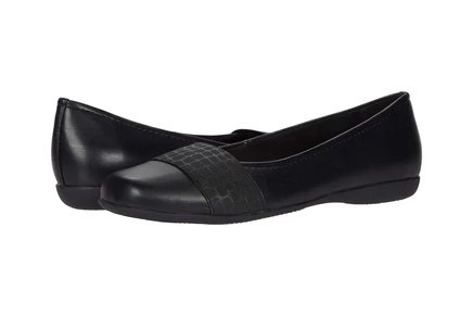 Женские балетки Trotters Samantha из экокожи, черные