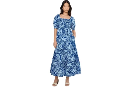 Платье Lilly Pulitzer Hadly Short Sleeve Smocke