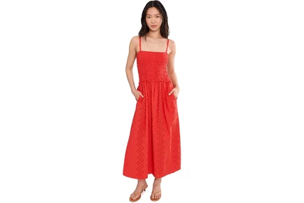 Платье Splendid Kenzie Geo Eyelet Dress