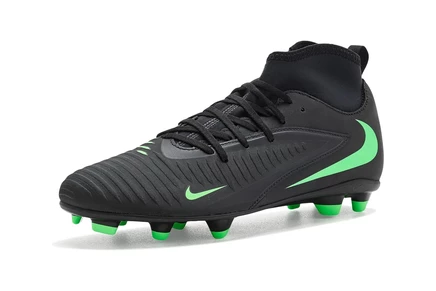 Мужские бутсы Nike Phantom 6 High Club, черно-зеленые