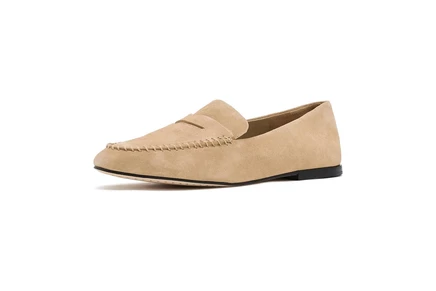 Vince Teo tuscan sand suede