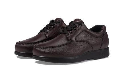 SAS Bout Time Comfort Lace Up cordovan