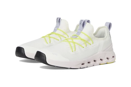 On Kids Cloudleap (Little Kid) ivory/orchid