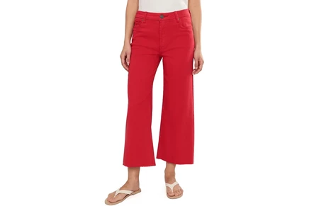 Джинсы KUT from the Kloth Petite Meg High-Rise Wide Leg