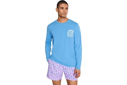 Лонгслив Chubbies Chubbies The Sunny Tomorrow (sun Crewneck)