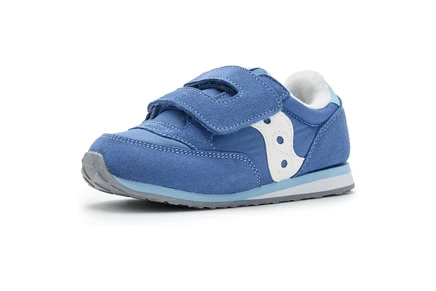 Saucony Kids Jazz Hook & Loop Sneaker (Toddler/Little Kid) blue 2