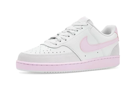 Женские кроссовки Nike Court Vision Low, бело-сиреневые