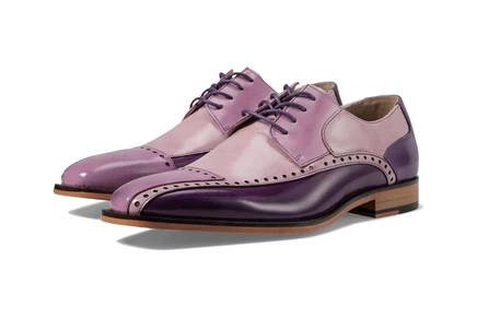 Мужские оксфорды Stacy Adams Plaza Cap Toe, фиолетово‑мульти