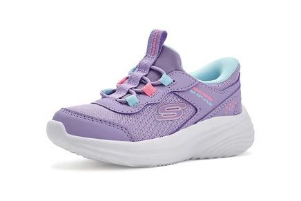 Детские кроссовки Skechers Kids Hands Free Slip-Ins Bounder Pro, лавандовые