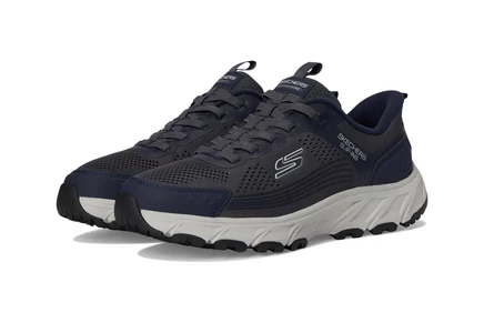 Мужские слипоны Skechers Hillcrest 2.0, темно-синие