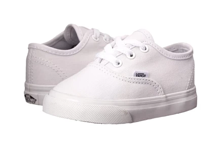 Детские кеды Vans Kids Authentic Core, белые