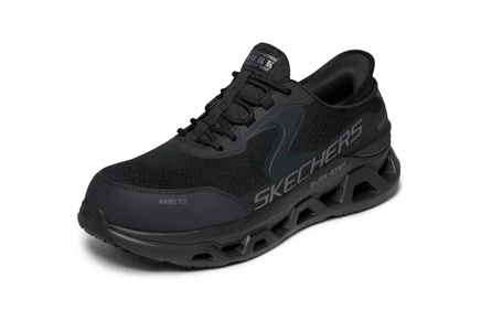 Мужские кроссовки SKECHERS Work Glide-step Altus Carbon Nano Safety Toe Hands-free Slip-ins