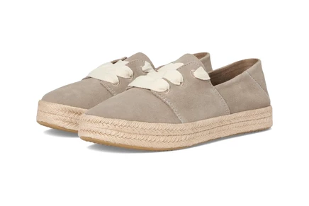 Женские оксфорды TOMS Carolina Lace Up, серо-коричневые
