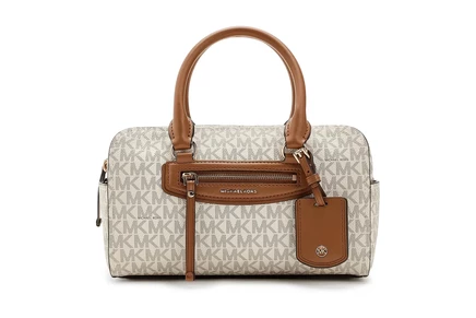 Унисекс дорожная сумка MICHAEL Michael Kors Jet Set Travel Extra Small Duffle Crossbody, ванильно-каштановая