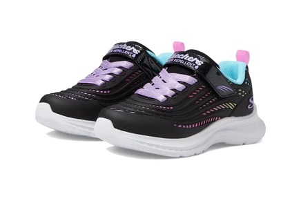 Женские кроссовки SKECHERS KIDS Jumpsters 2.0 - Blurred Dreams 303397L (Little Kid/Big Kid) black/multi