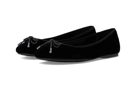 Birdies The Hummingbird Ballet Flat black velvet