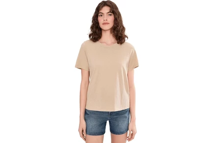 Женская футболка Faherty Sunwashed Essential, белая