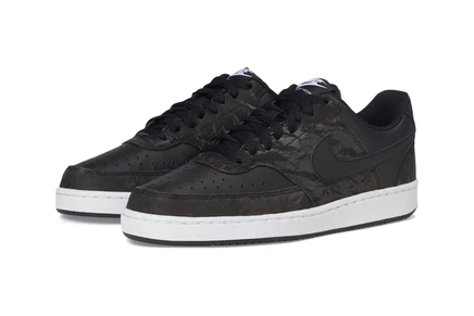 Женские кроссовки Nike Court Vision Low, черно-белые