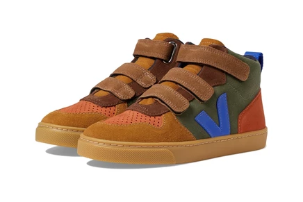 Детские кроссовки VEJA Kids Small V-10 Mid, мультицвет