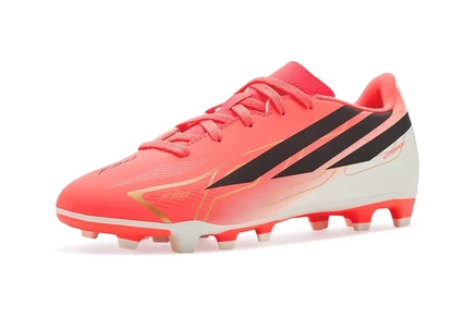Детские бутсы adidas F50 Club, оранж./черн./золот.