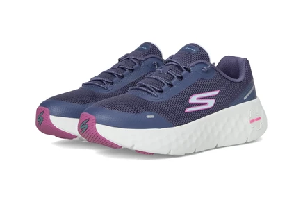 Женские кроссовки Skechers Go Walk Max, сине-фиолетовые