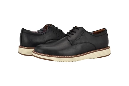Мужские оксфорды Tommy Hilfiger Hiday из искусственной кожи, черные