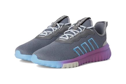Детские кроссовки adidas Kaptir Flow 2.0, серо-голубые/фиолетовые