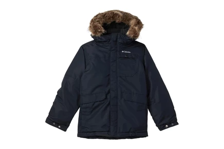 Columbia Kids Nordic Strider II Jacket (Little Kid/Big Kid) black 1