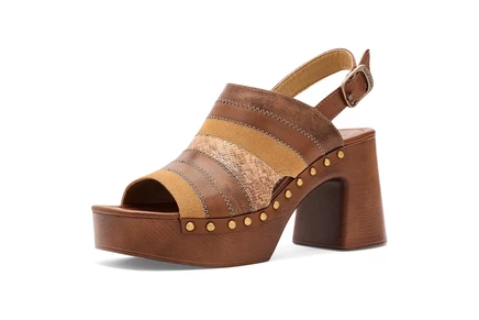 Женские туфли Frye and Co. Wylie Patchwork, коричневые
