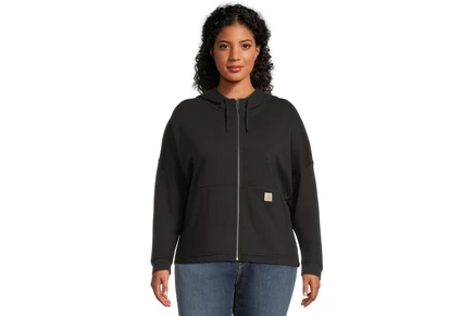 Женский свитшот Carhartt Plus Size TENCEL Fiber Series Loose Fit Full-Zip Sweatshirt